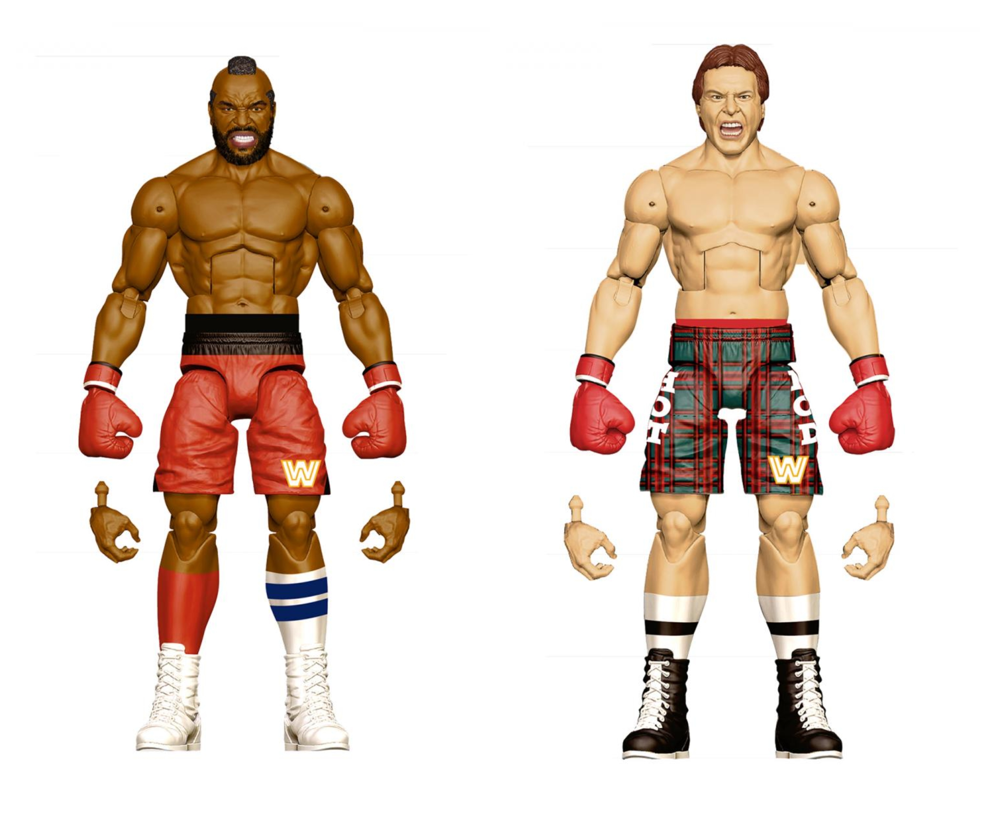 Comic-Con Reveals: Mr T vs. Rowdy Roddy Piper WrestleMania 2 Elite