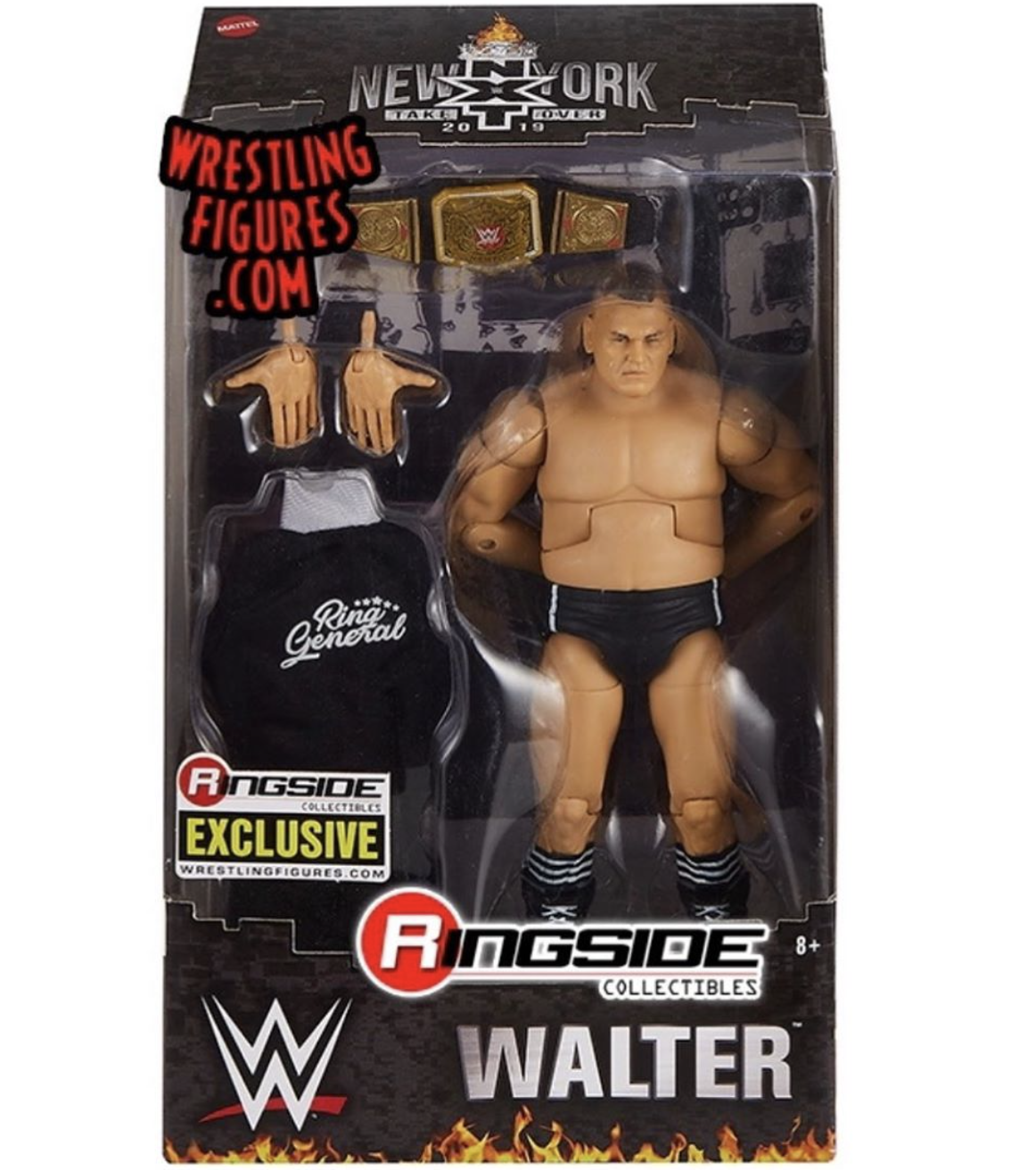 Ringside Collectibles Reveals Walter Packaging – Wrestling Figure News