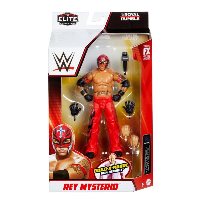 WWE - Catch - Figurines articulées - Séries Elites 13 - Rey Mysterio