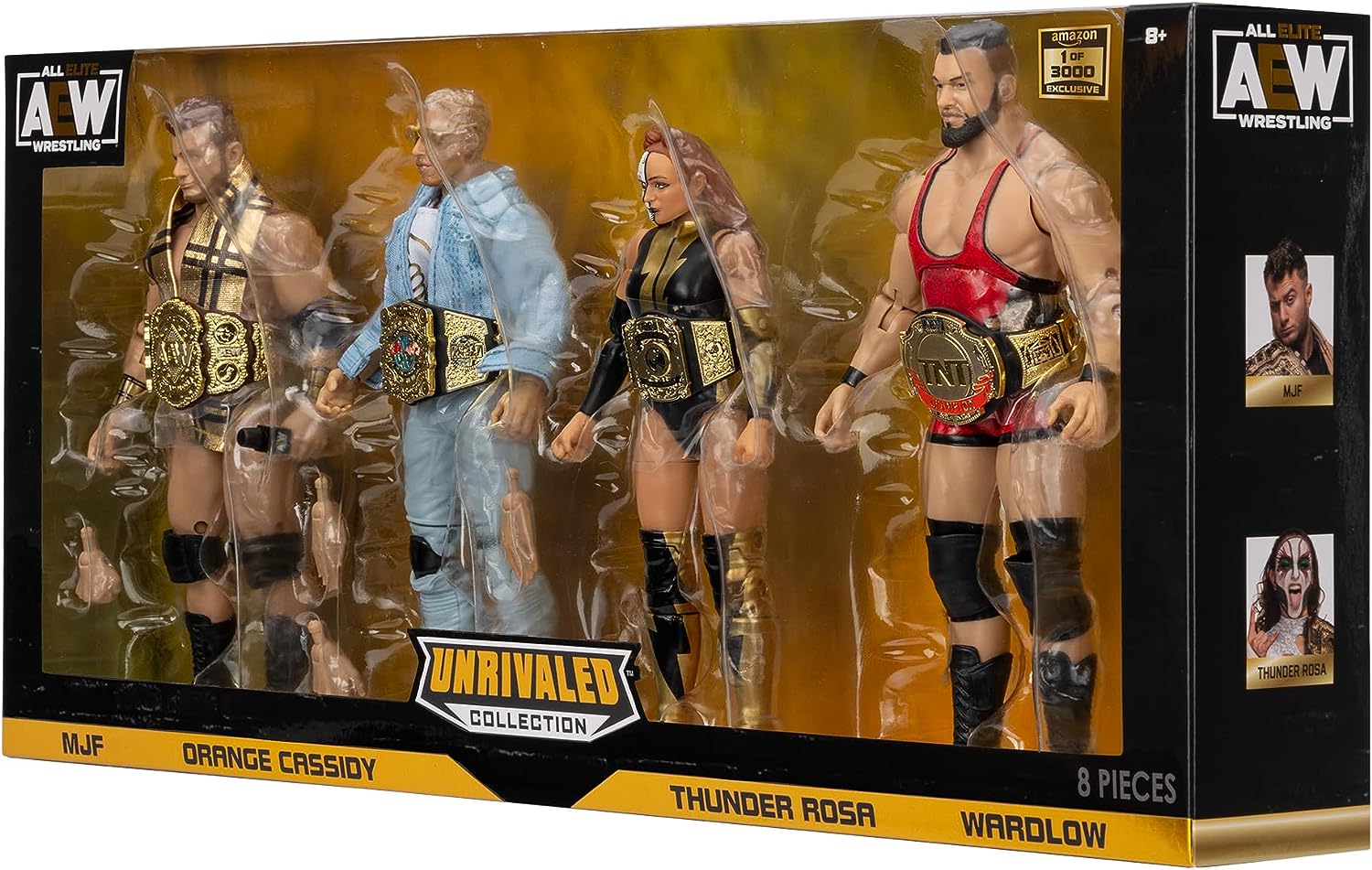 AEW Champion 4-Pack Back In-Stock From Amazon: MJF, Orange Cassidy