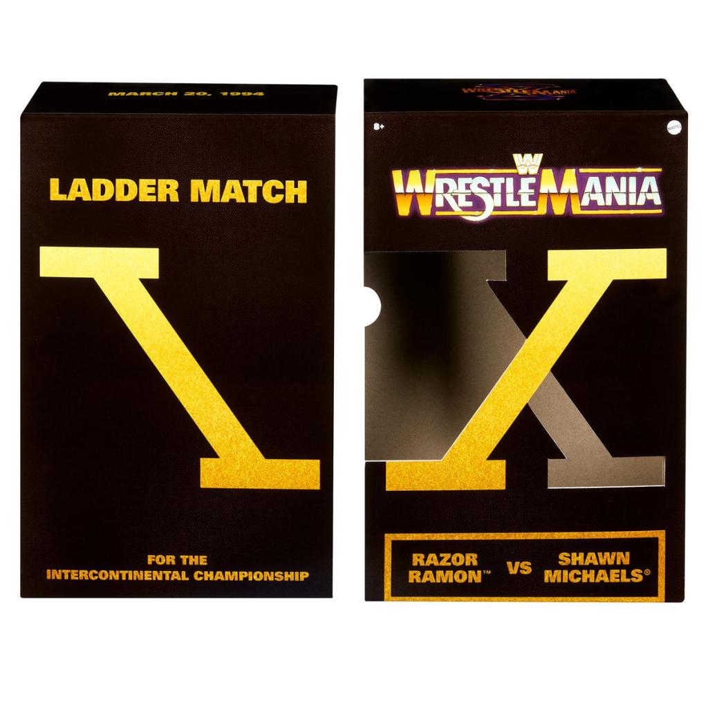 Pre-Order Alert: Razor Ramon vs. Shawn Michaels WrestleMania X Ladder ...