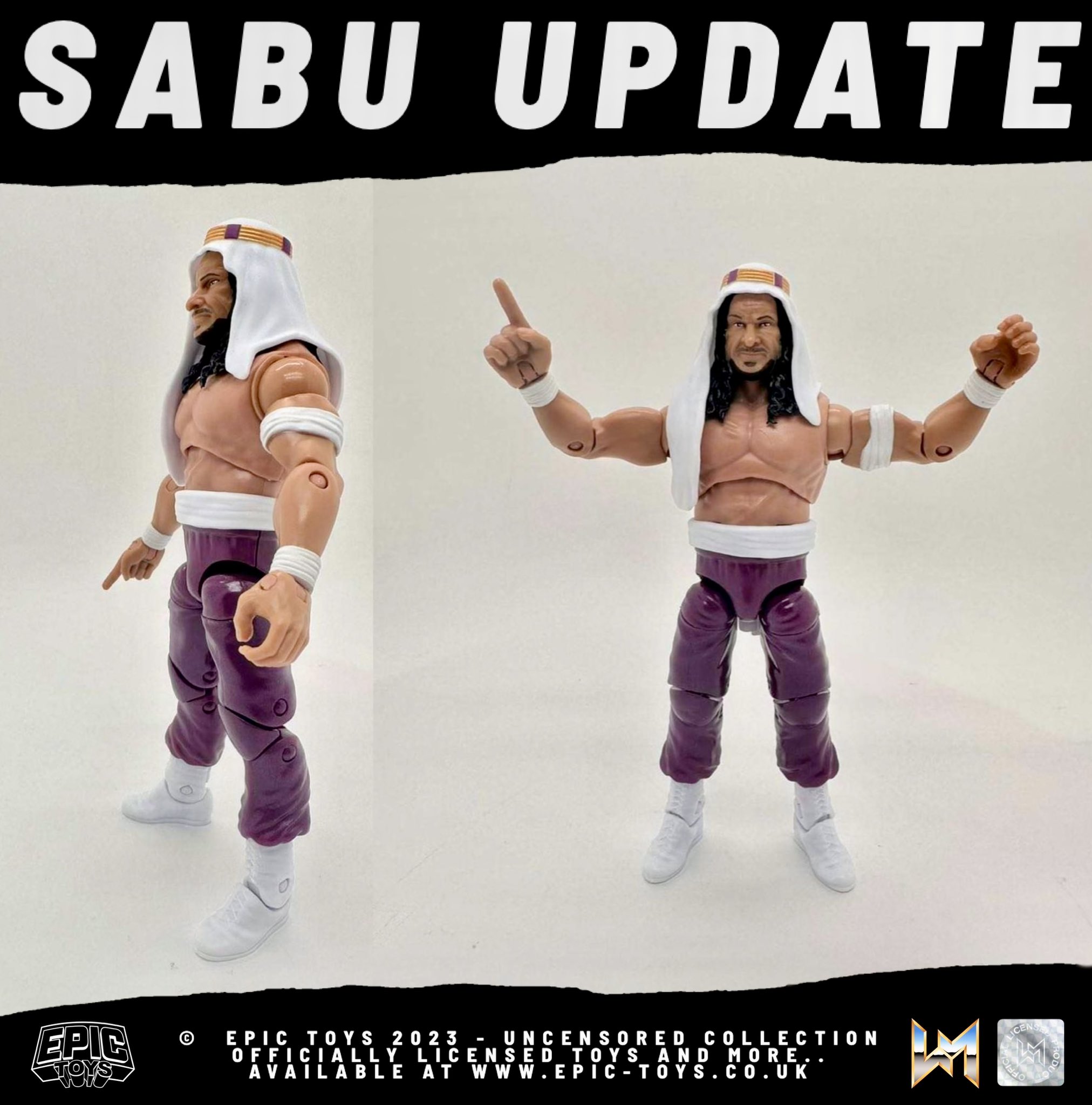 WWE フィギュア Sabu サブゥ ECW 新品未開封 【公式通販】