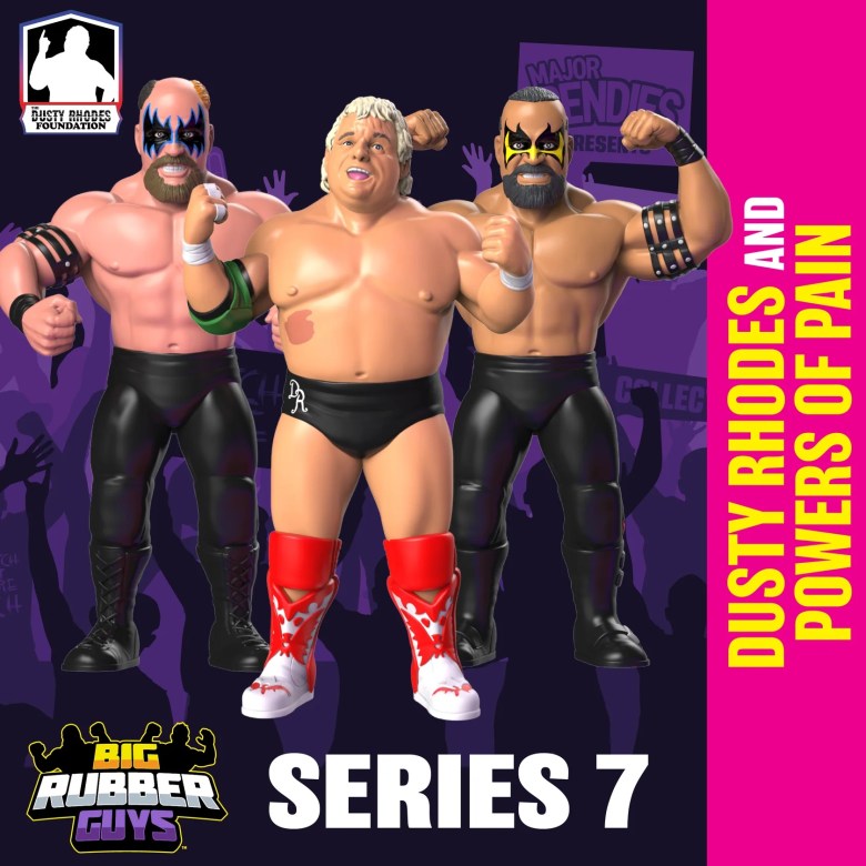 Dusty Rgodes Pre-Order Alert: Big Rubber Guys Dusty Rhodes and Powers of Pain ...