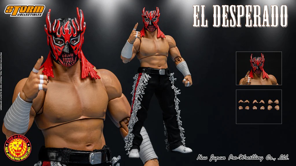 Pre-Order Alert: El Desperado Red Mask Variant From Storm