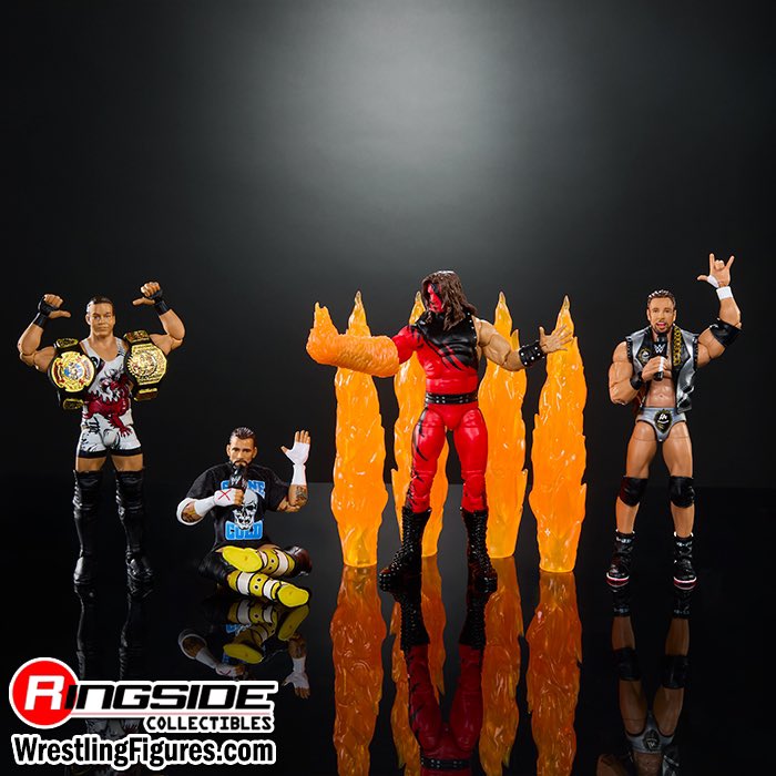 Kane With Rvd Photos: WWE Elite Defining Moments CM Punk, RVD, Kane & LA Knight ...
