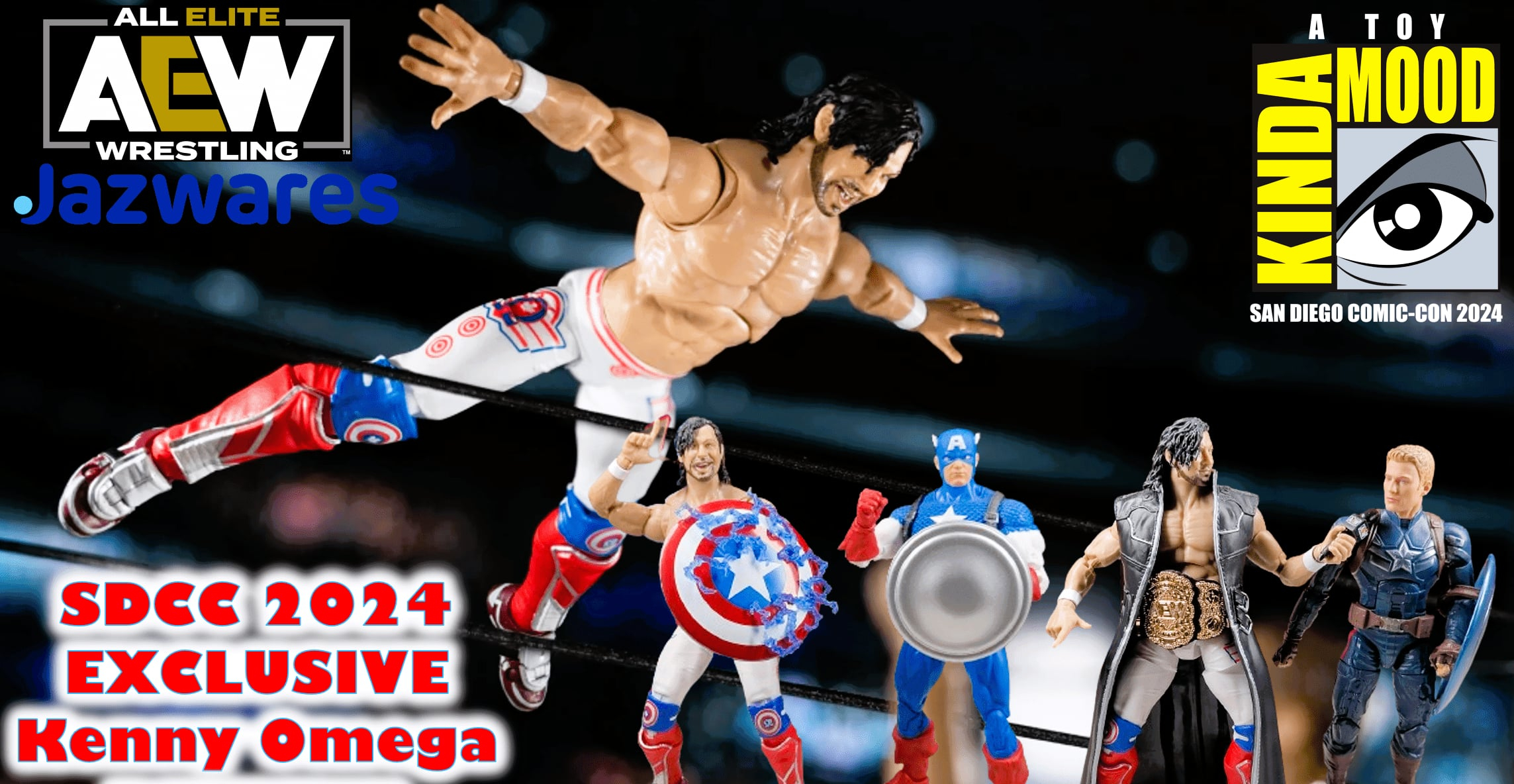 Review: San Diego Comic-Con 2024 Exclusive AEW Supreme Kenny Omega