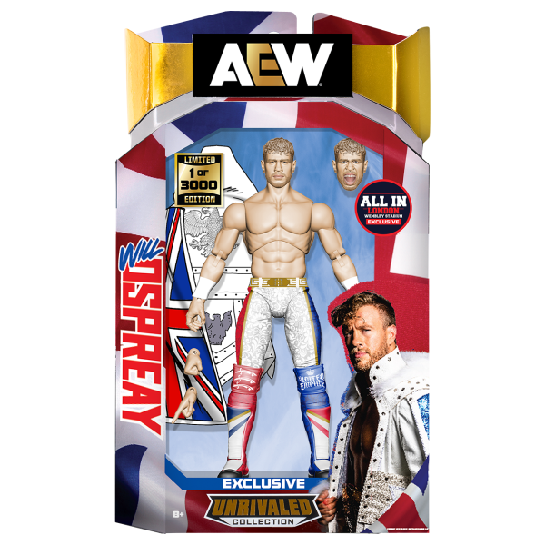 アメコミ Will Ospreay ALL IN London Exclusive AEW All In London Exclusive Will Ospreay Figure From