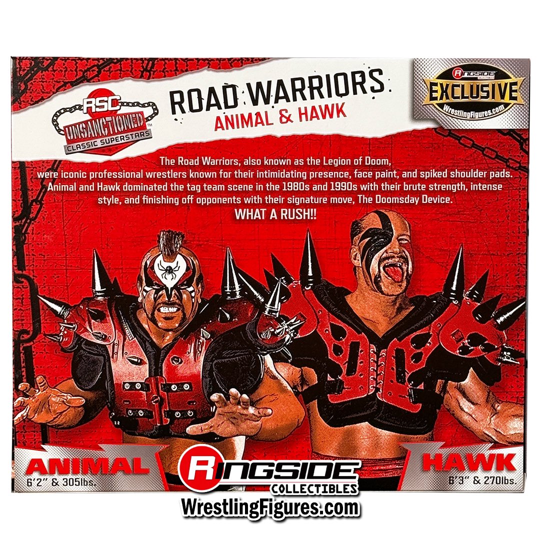 Road Warriors Revealed as First Ringside Collectibles Unsanctioned
