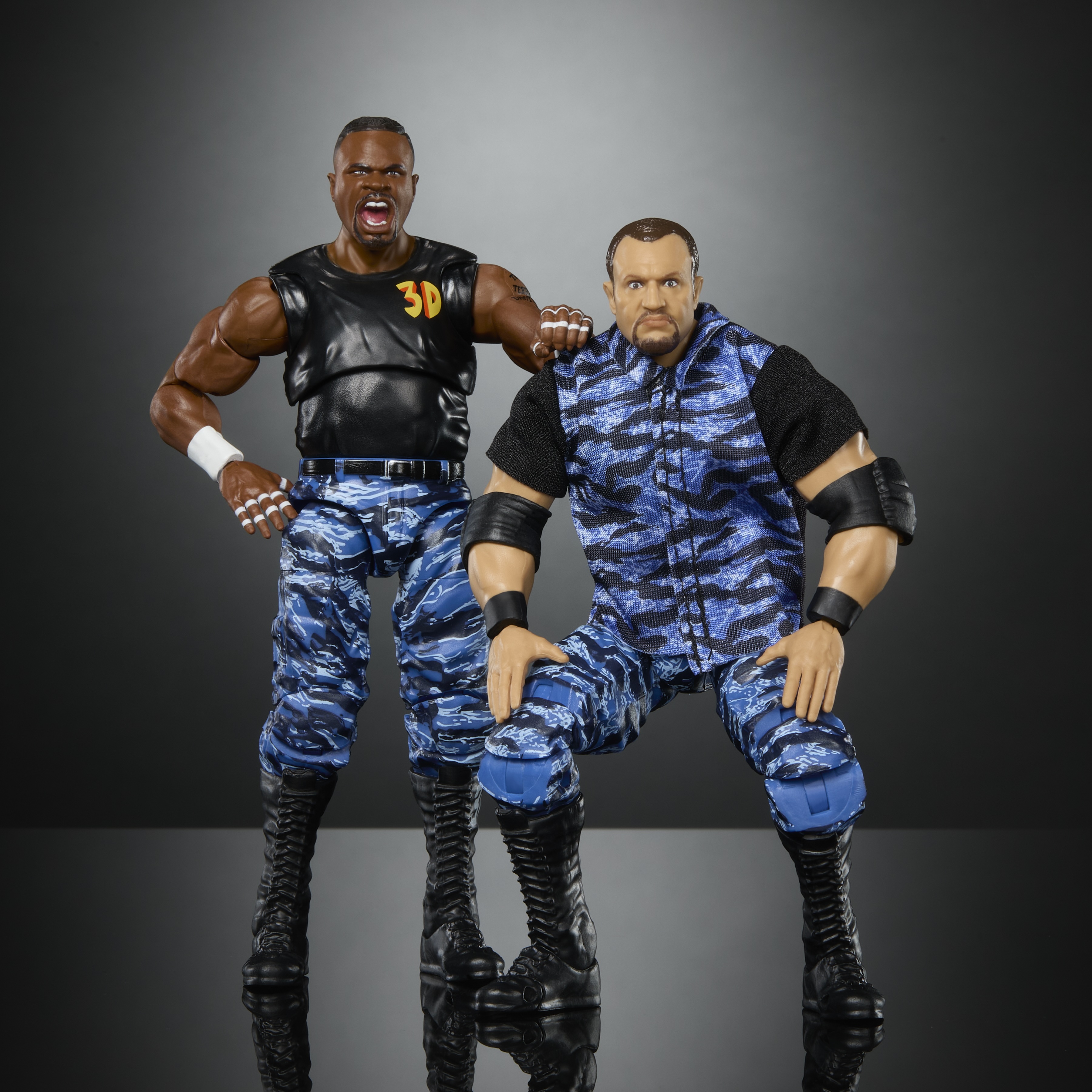 Photos: Dudley Boyz Ultimate Ringside 2-Pack – Wrestling Figure News