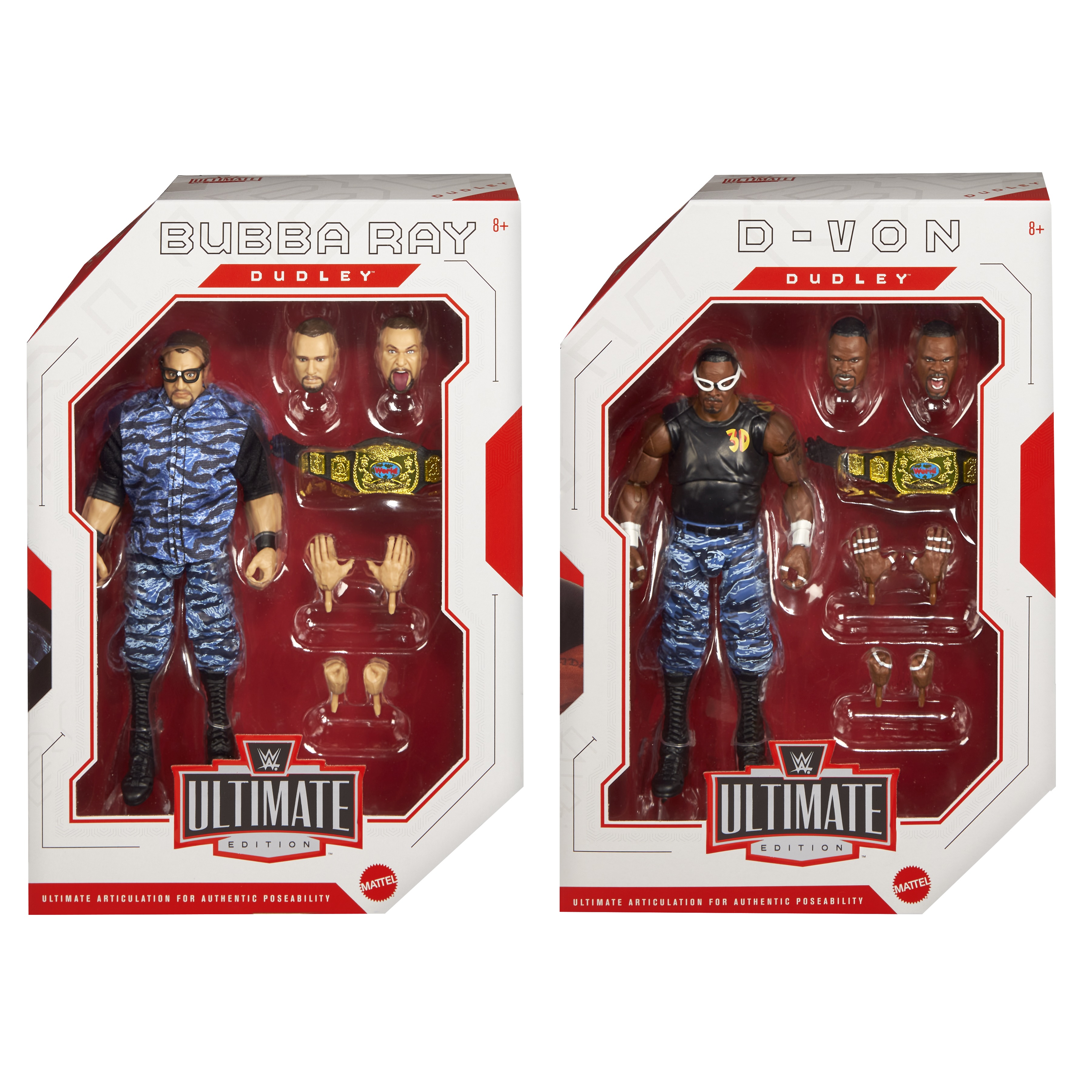 WWE Dudley Boyzフィギュアセット Dudley Boyz (Set of 2) WWE From the Vault Exclusive Action Figure